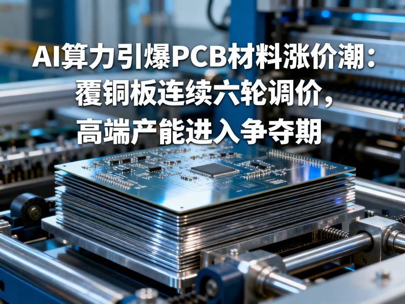 聚多邦|2026年电子行业简报（AI算力引爆PCB材料涨价潮：覆铜板连续六轮调价，高端产能进入争夺期）