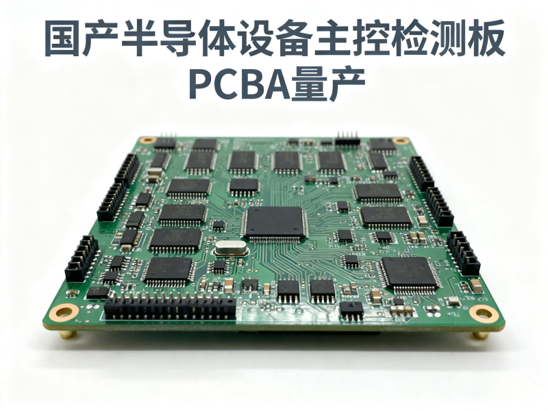 国产半导体设备主控检测板PCBA量产——从35%国产化率到批量交付的制造跨越