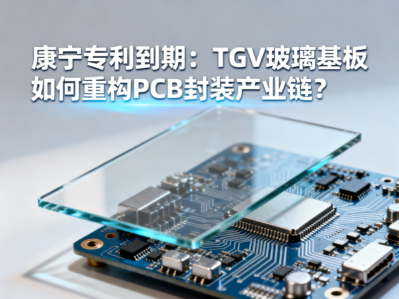 康宁专利到期：TGV玻璃基板如何重构PCB封装产业链？