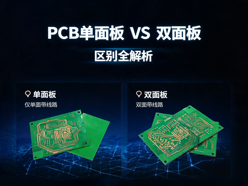 PCB 单面板与双面板区别全解析