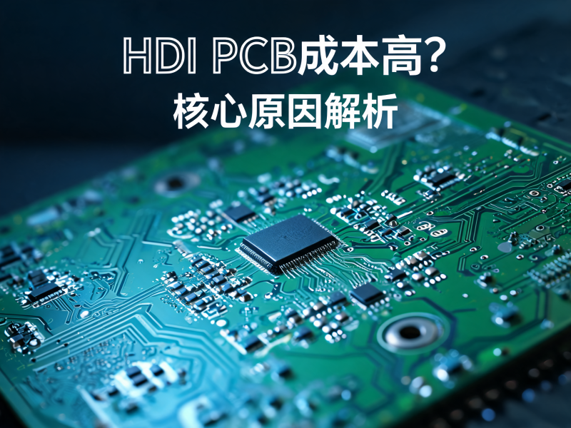 HDI PCB成本高的核心原因解析