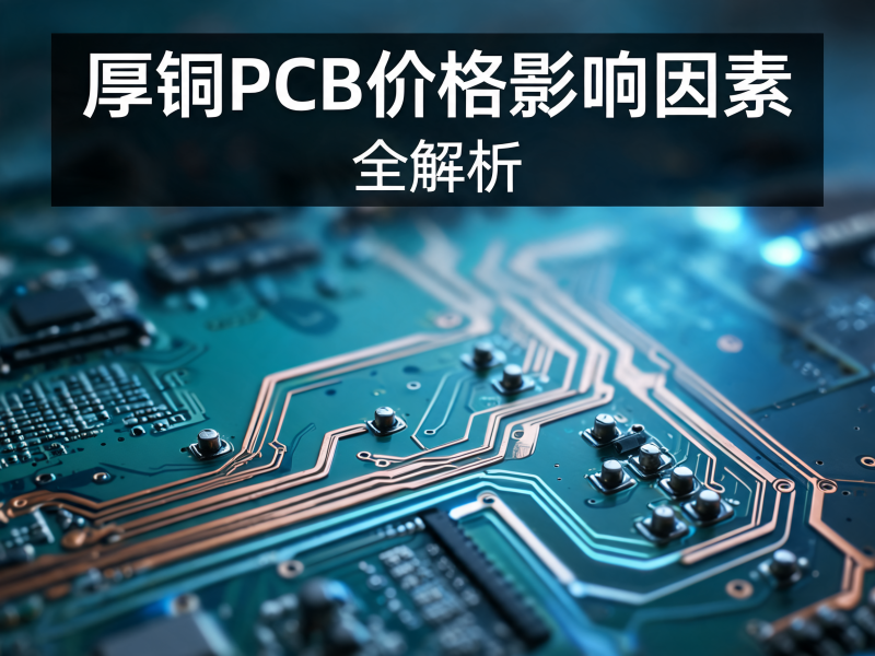 厚铜 PCB 为什么更贵？价格影响因素全解析