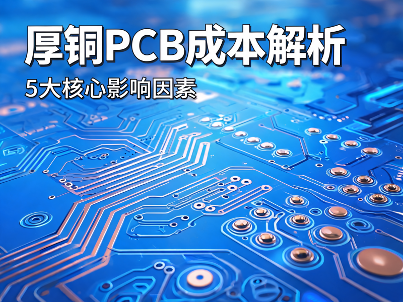厚铜 PCB 为什么贵？5 大核心成本因素解析