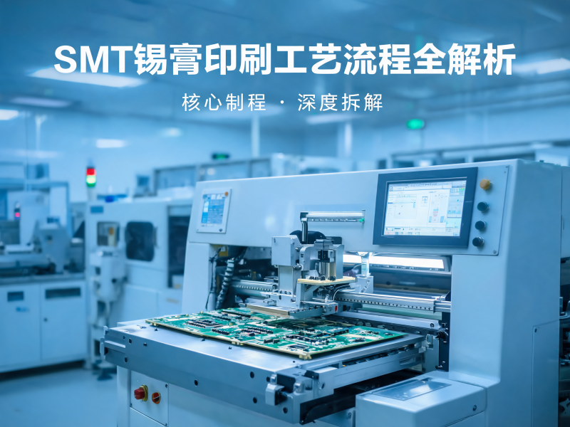 SMT 锡膏印刷工艺流程全解析：从钢网到印刷的精准控制