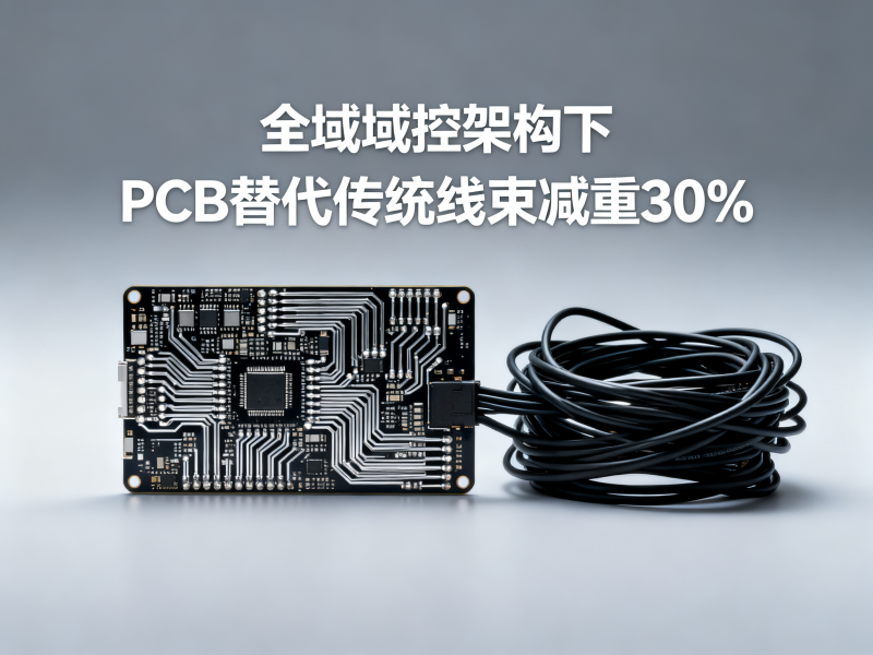 奇瑞12合1电驱仅75kg——全域域控架构下PCB如何替代传统线束实现减重30%