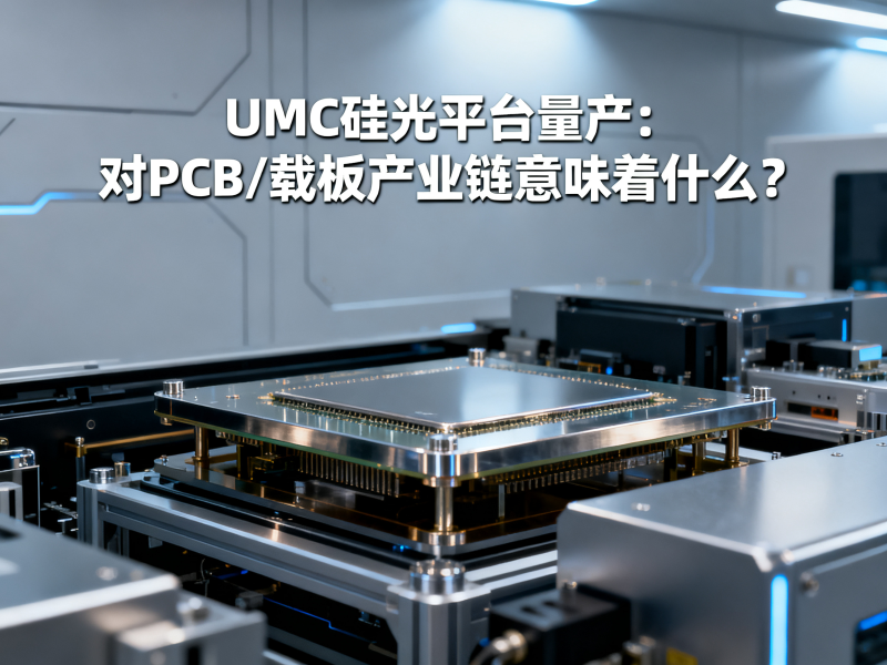 UMC硅光平台量产：对PCB/载板产业链意味着什么？