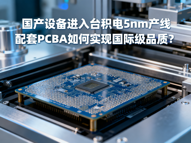 国产设备进入台积电5nm产线：配套PCBA如何实现国际级品质？