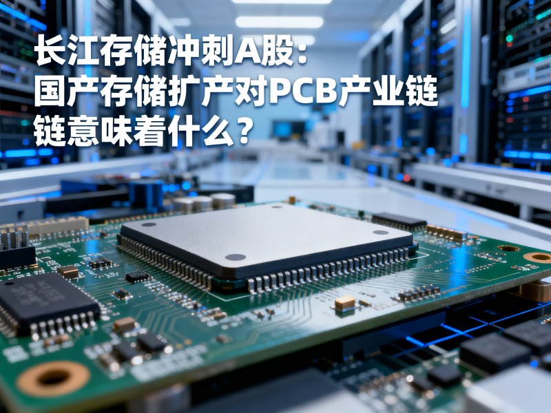 长江存储冲刺A股：国产存储扩产对PCB产业链意味着什么？