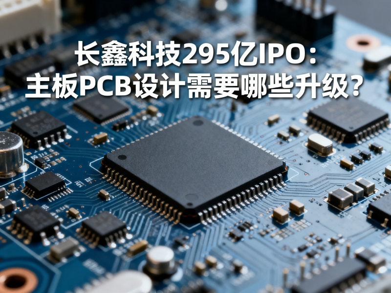 长鑫科技295亿IPO：主板PCB设计需要哪些升级？