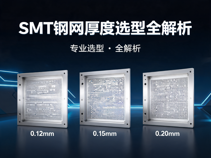 SMT 钢网厚度选择全解析：从 0402 到 BGA