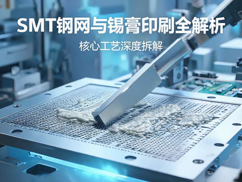 SMT 钢网与锡膏印刷：决定焊接质量的关键组合