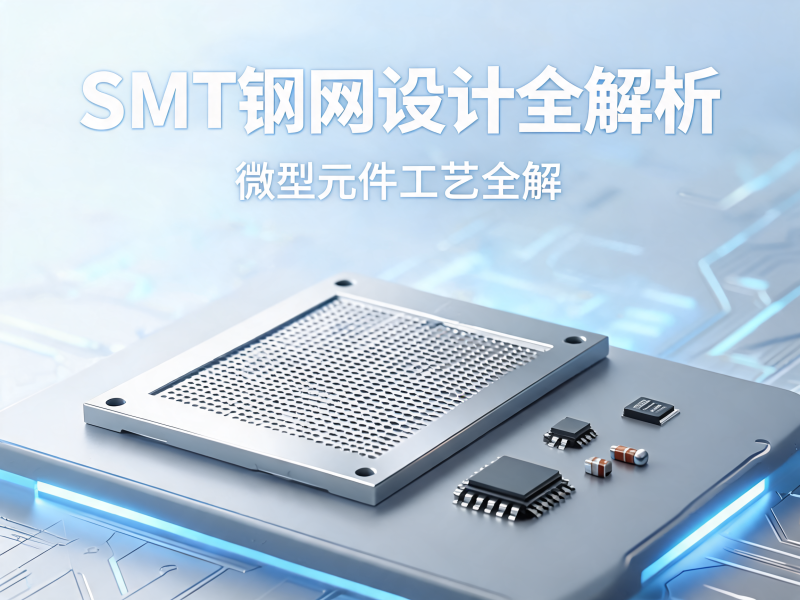 微型元件 SMT 钢网设计全解析：如何保证 01005 元件精准印刷？