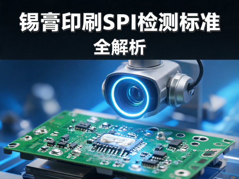 锡膏印刷 SPI 检测标准全解析：如何保证 SMT 贴片 “第一公里” 质量？
