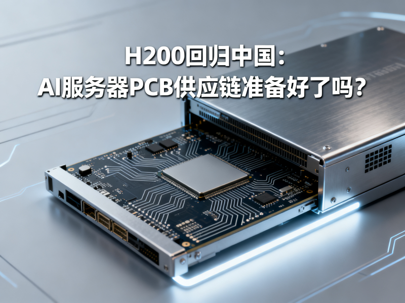 H200回归中国：AI服务器PCB供应链准备好了吗？