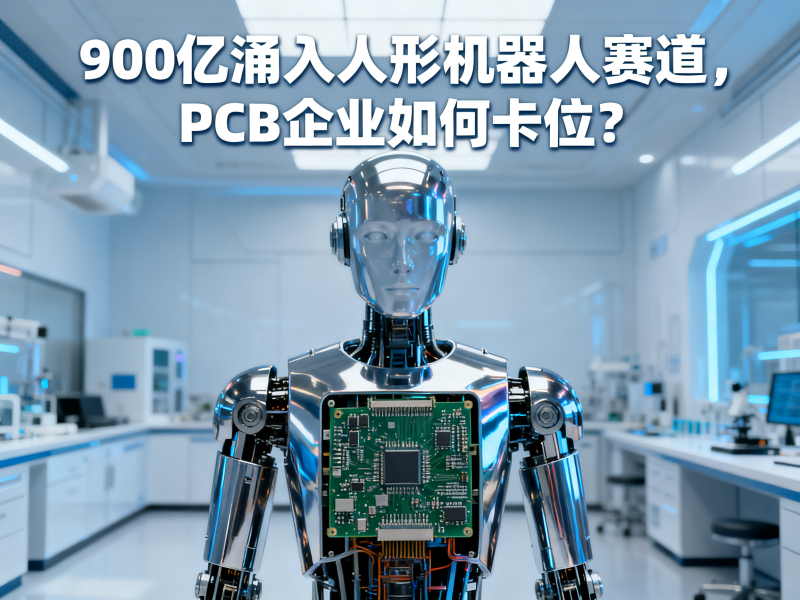 900亿涌入人形机器人赛道，PCB企业如何卡位？