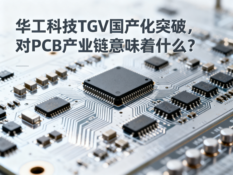 华工科技TGV国产化突破，对PCB产业链意味着什么？