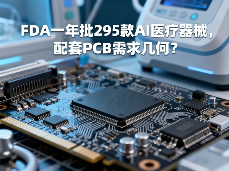 FDA一年批295款AI医疗器械，配套PCB需求几何？