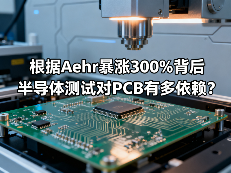Aehr暴涨300%背后：半导体测试对PCB有多依赖？