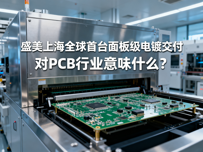 盛美上海全球首台面板级电镀交付，对PCB行业意味什么？