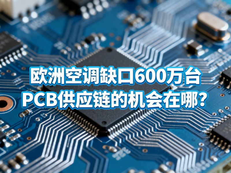 欧洲空调缺口600万台，PCB供应链的机会在哪？