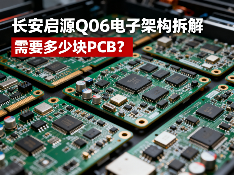 长安启源Q06的电子架构拆解：需要多少块PCB？