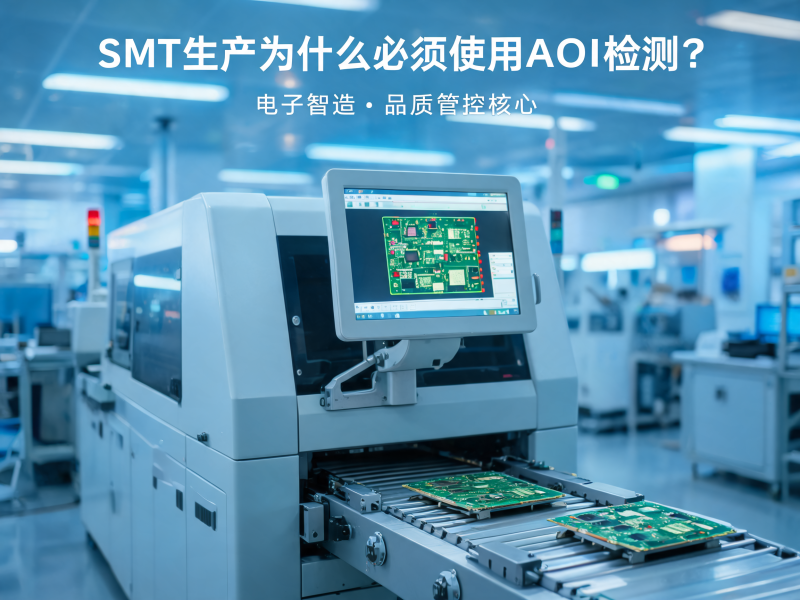 SMT 生产为什么必须使用 AOI 检测？