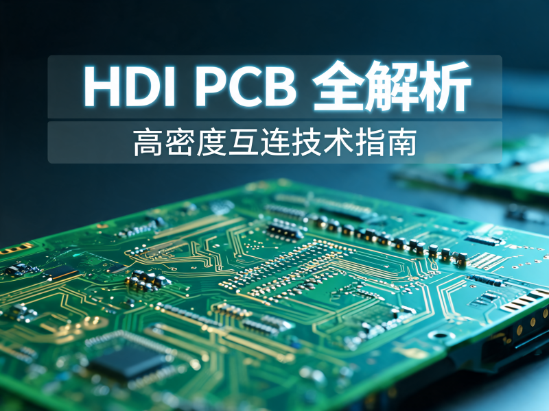 HDI PCB 是什么？高密度互连技术全解析