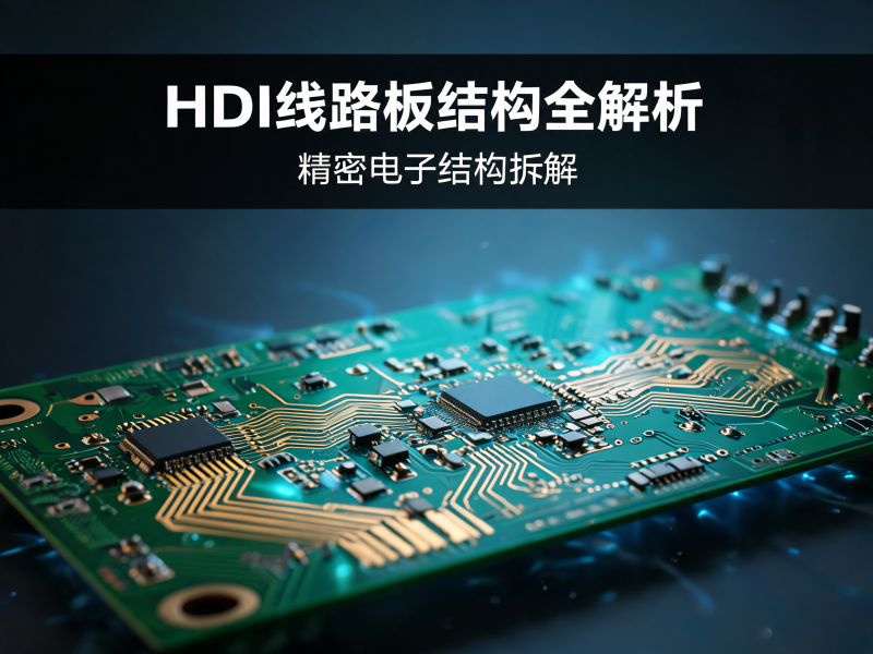 HDI 线路板结构全解析：为什么它能让电子设备更轻薄、更强大？