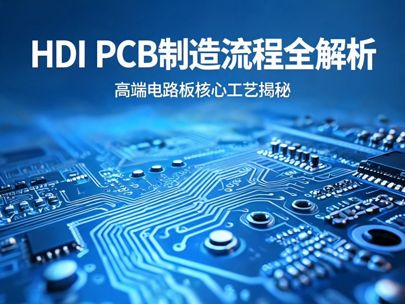 HDI PCB 制造流程全解析：从设计到成品的精密之旅