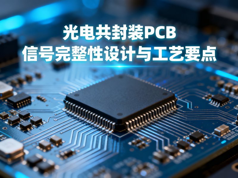CPO量产元年——光电共封装PCB的信号完整性设计与工艺要点