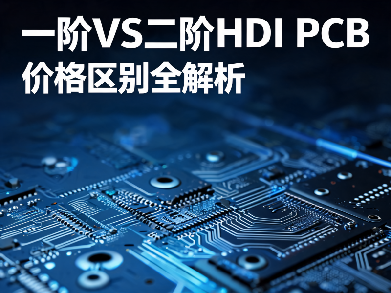 一阶与二阶 HDI PCB 价格区别全解析