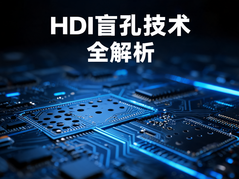 HDI 盲孔技术：为什么它成了高端 PCB 的标配？