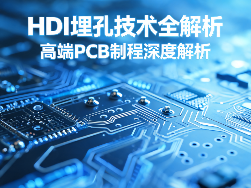 HDI 埋孔技术全解析：为什么 AI 服务器和 5G 手机离不开它？