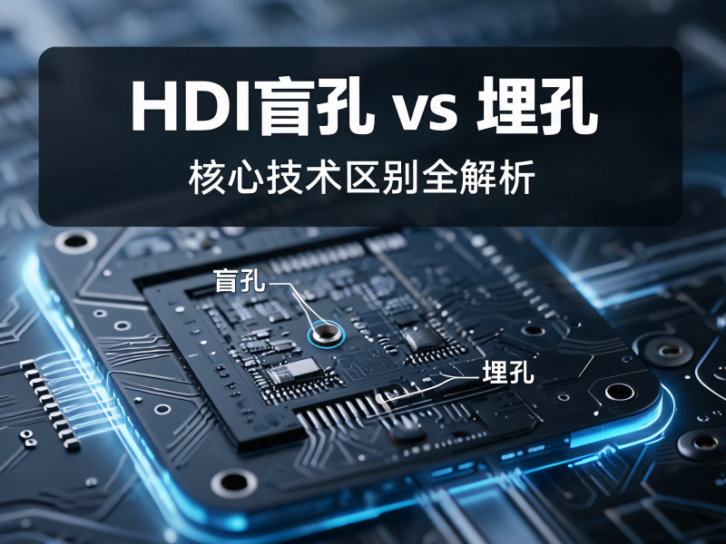 HDI 盲孔与埋孔核心技术区别全解析