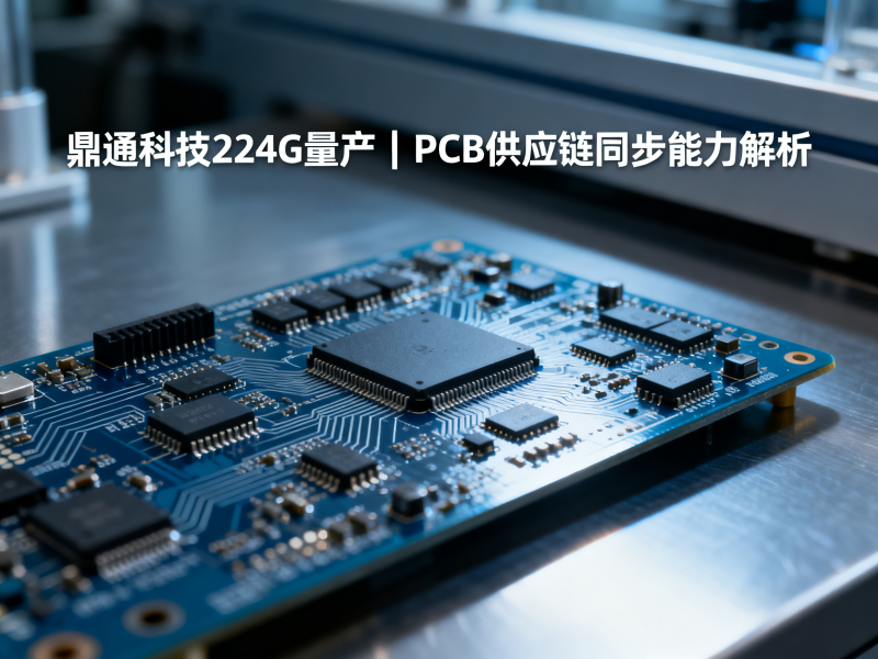 鼎通科技224G量产，PCB供应链需要同步哪些能力？