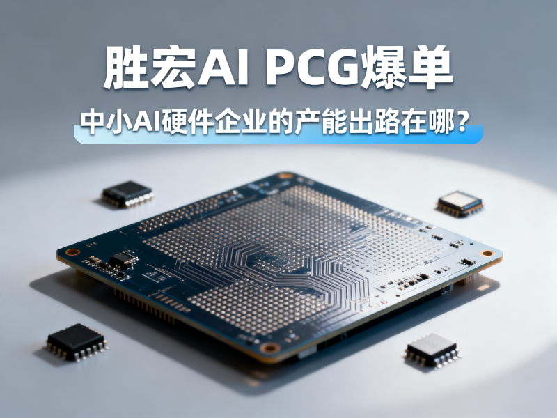 胜宏AI PCB爆单：中小AI硬件企业的产能出路在哪？