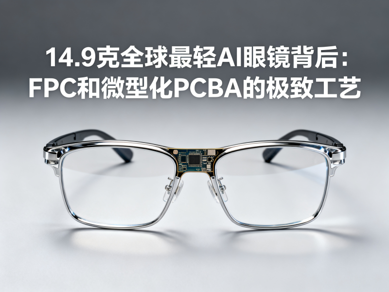 14.9克全球最轻AI眼镜背后：FPC和微型化PCBA的极致工艺