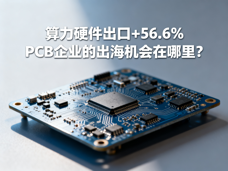 算力硬件出口+56.6%，PCB企业的出海机会在哪里？