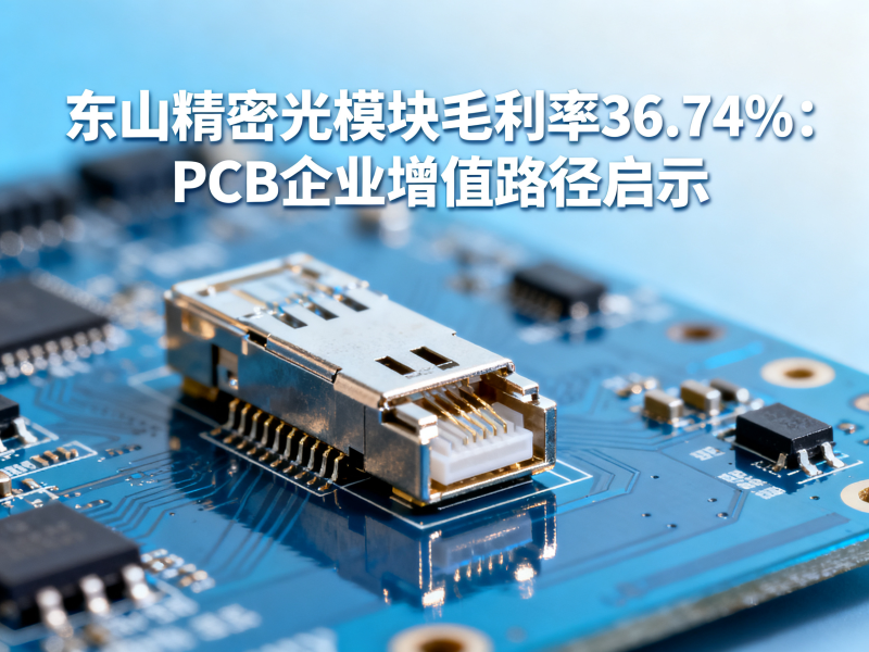 东山精密光模块毛利率36.74%：PCB企业增值路径启示