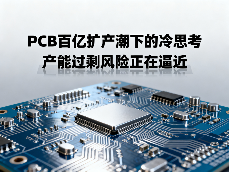 PCB百亿扩产潮下的冷思考——产能过剩风险正在逼近