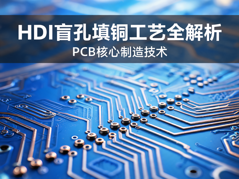 HDI 盲孔填铜工艺全解析