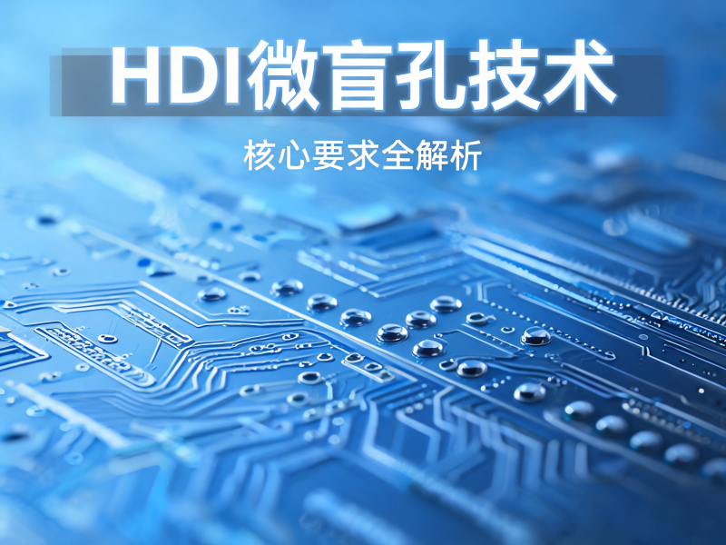 HDI 微盲孔技术核心要求全解析