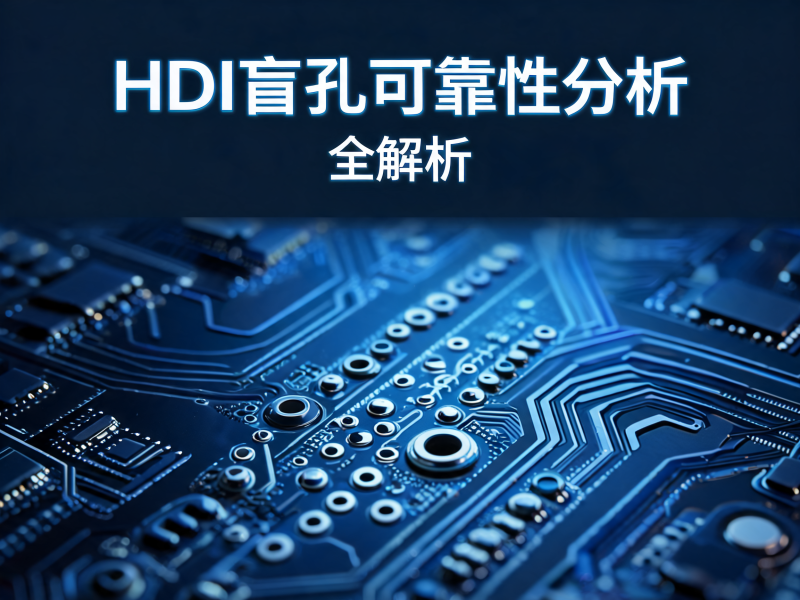 HDI 盲孔可靠性分析全解析：从设计到制造的关键考量