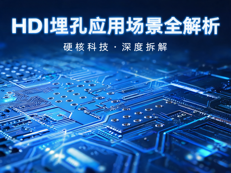 HDI 埋孔应用场景全解析：实现高密度互连的关键技术