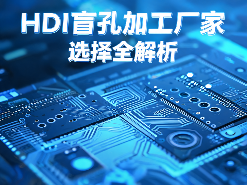 HDI 盲孔加工厂家选择全解析：从技术参数到供应链的决策指南