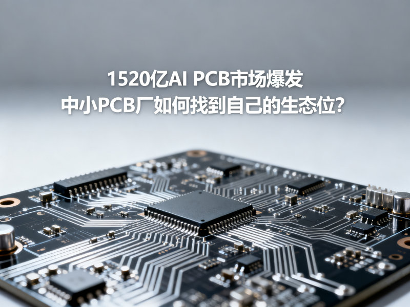 1520亿AI PCB市场爆发，中小PCB厂如何找到自己的生态位？