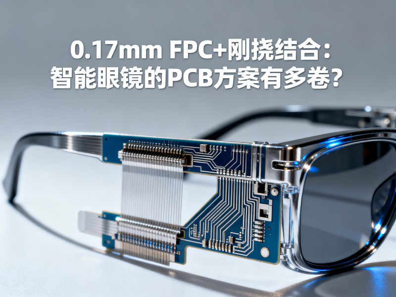 0.17mm FPC+刚挠结合：智能眼镜的PCB方案有多卷？