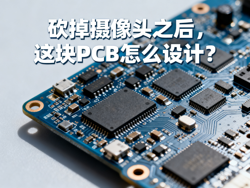 砍掉摄像头之后，这块PCB怎么设计？