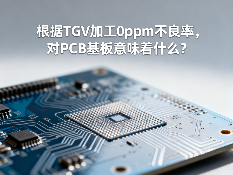TGV加工0ppm不良率，对PCB基板意味着什么？