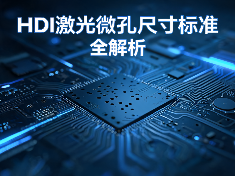 HDI 激光微孔尺寸标准全解析：精密互联的核心参数